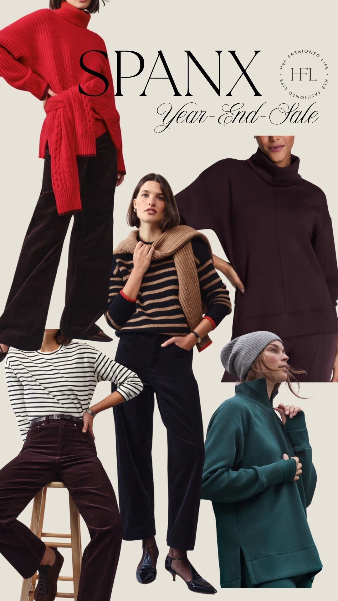 Spanx Year-End-Sale! 

#Spanx #Athletic #Sweaters #Corduroy #HalfZip 

#LTKOver40 #LTKTravel #LTKActive