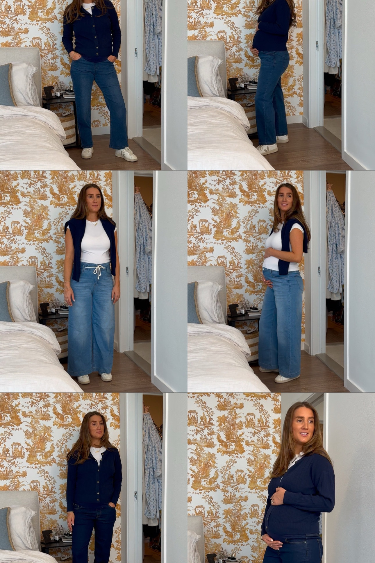 Maternity jeans from Amazon! I sized up in the dark shades one size, and ordered my TTS for the lighter blue pair!

Select product to see sale price for under $40!

#LTKBaby #LTKFindsUnder50 #LTKBump