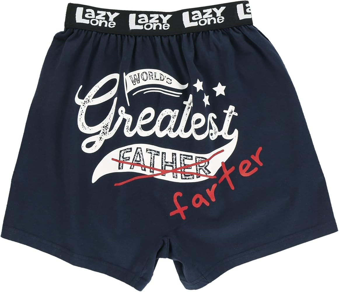 Lazy One Funny Animal Boxers, Novelty Boxer Shorts, Gag Gifts for Men, Humorous Underwear For Men | Amazon (US)
