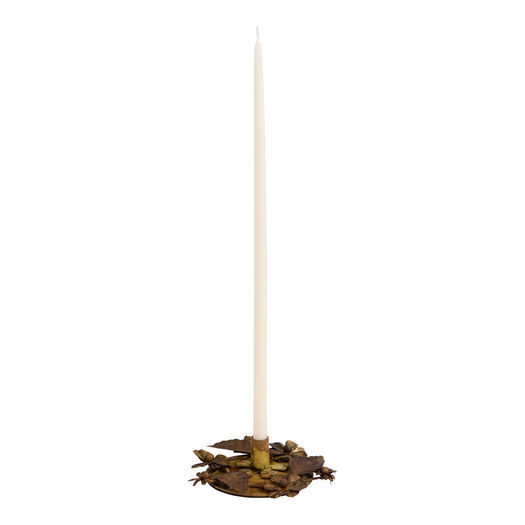 Gold Harvest Bouquet Mini Taper Candle Holder by World Market | World Market
