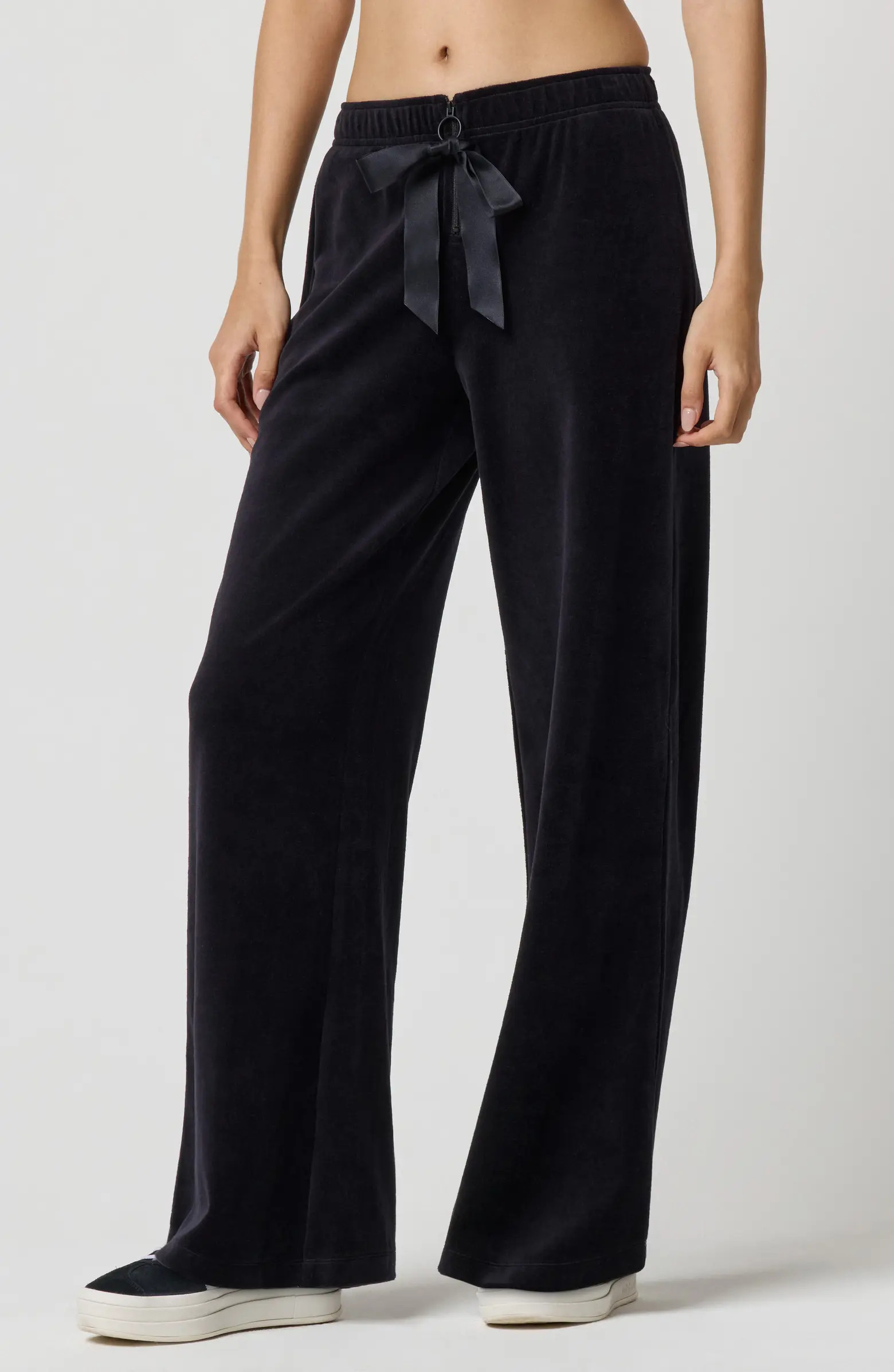 Velour Wide Leg Pants | Nordstrom