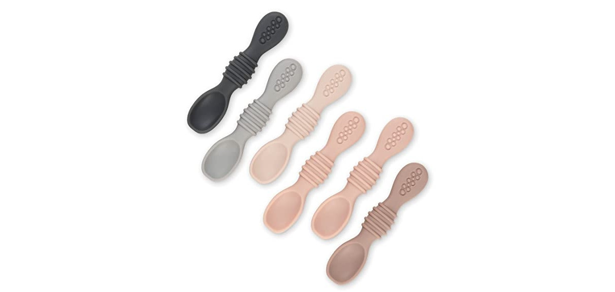 Simka Rose 6pc Silicone Baby and Toddler Spoon Set, Multicolor | Macys (US)