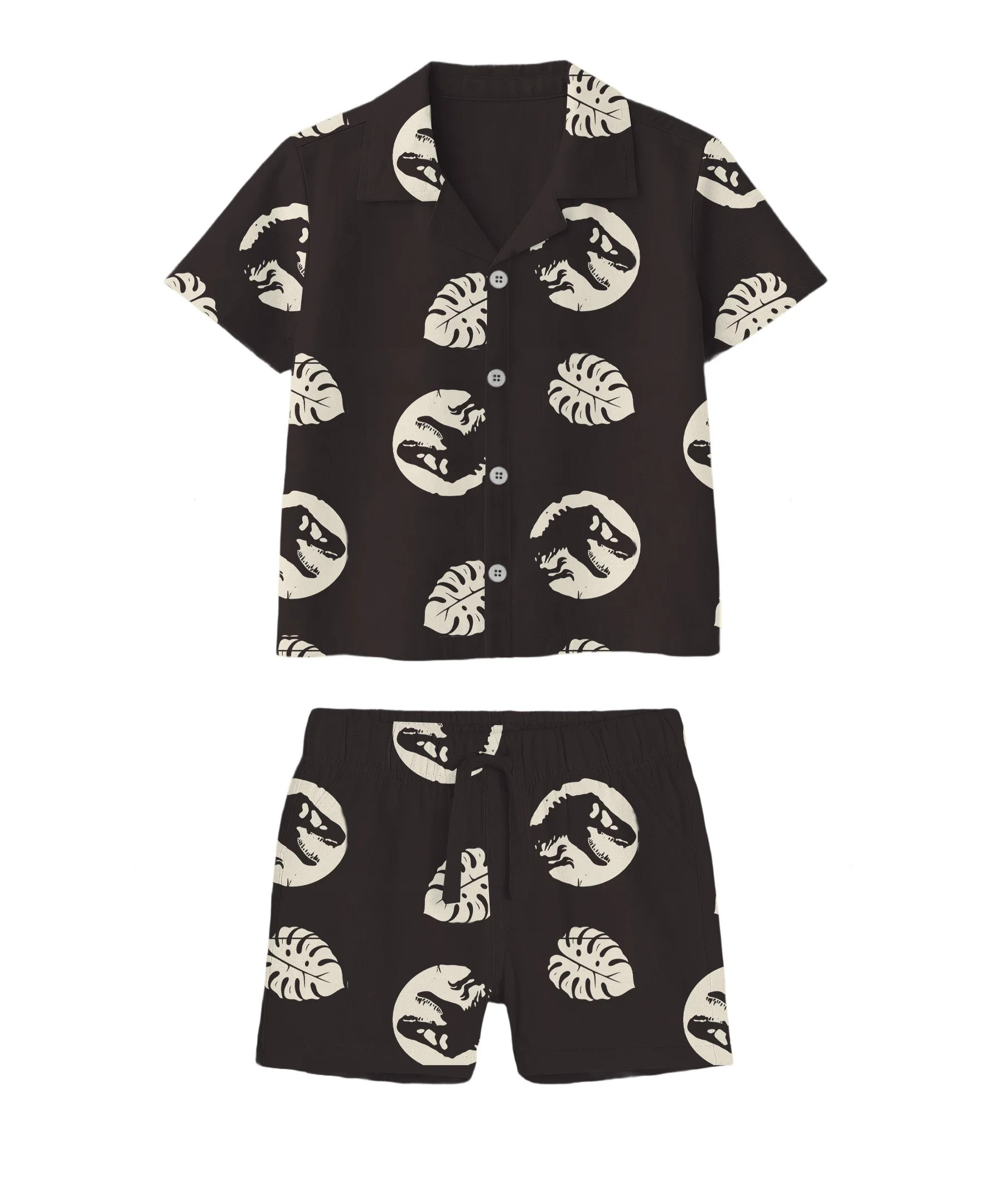 Jurassic World Toddler Boy Resort Short Set, Sizes 12 Months-5T - Walmart.com | Walmart (US)