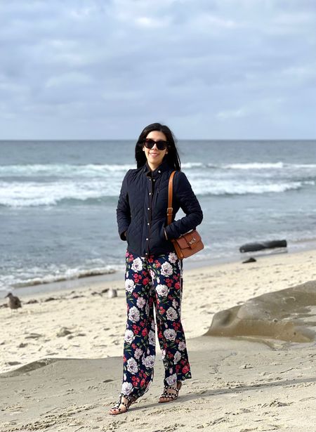 It’s finally sunny again in San Diego! You know what that means? Enjoying the beach in solitude before people start coming in hoards during Spring Break! I bought these drawstring pants during the pandemic and they finally saw the light of day! I layered up with my lightweight quilted jacket since it’s still pretty chilly. As someone who is becoming more conscious about items in their closet and making the most of everything, I converted this belt bag into a crossbody/shoulder bag. Remember when belt bags were all the rage? 

#LTKstyletip #LTKfindsunder100 #LTKshoecrush