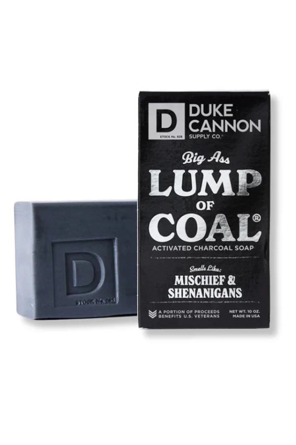 Big Ass Lump of Coal Soap | Duke Cannon | The Willow Tree