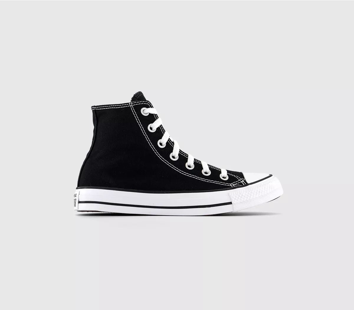 Converse
								All Star Hi Trainers
								Black Canvas | OFFICE London (UK)