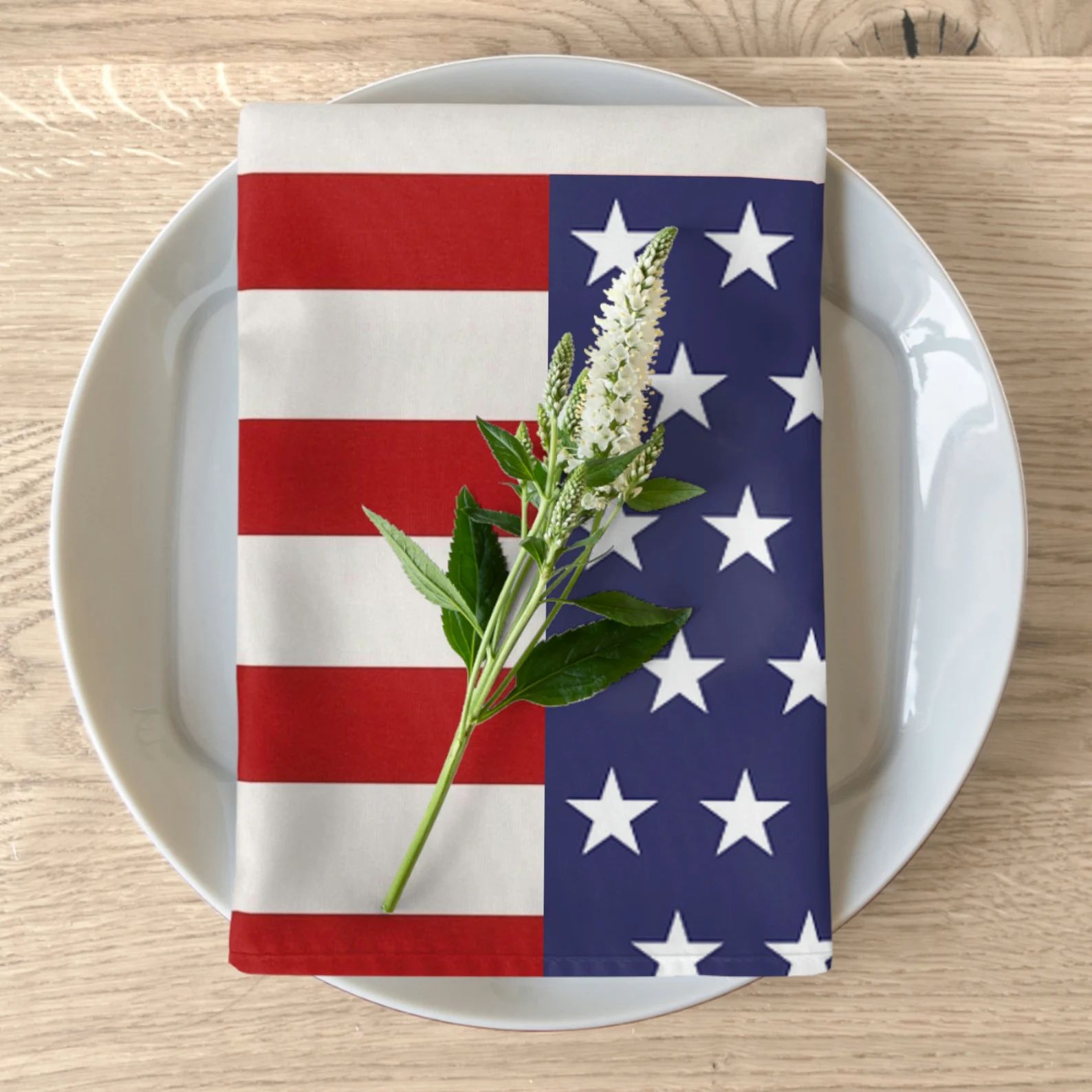 USA American Flag Stars and Stripes July 4th Napkins - Etsy | Etsy (US)