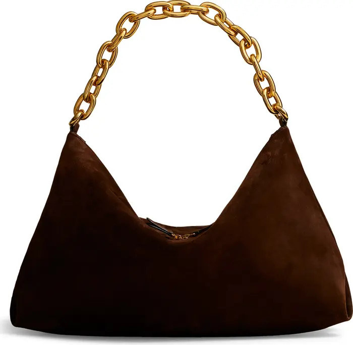 Khaite Clara Suede Shoulder Bag | Nordstrom | Nordstrom