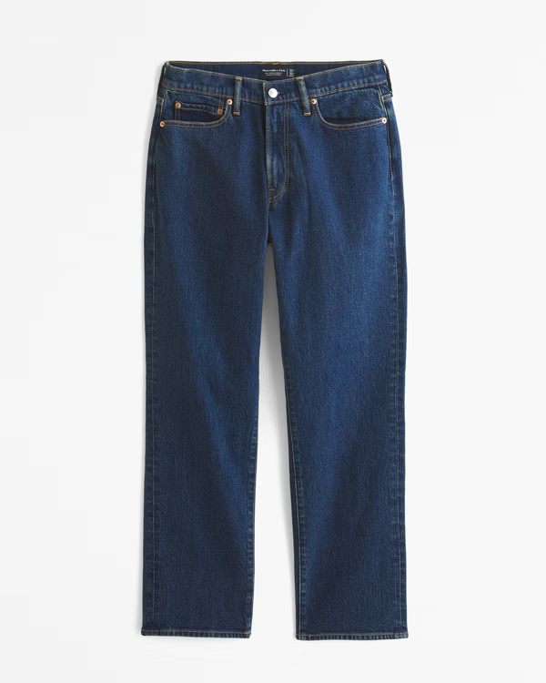 Athletic Straight Jean | Abercrombie & Fitch (US)