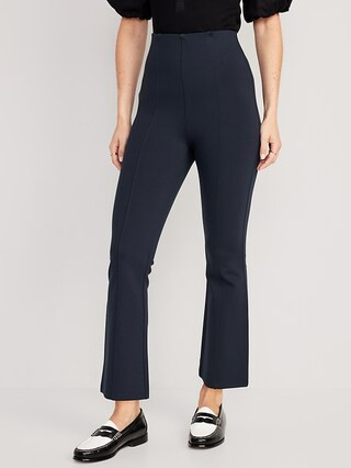 Extra High-Waisted Stevie Crop Kick Flare Pants for Women | Old Navy (US)