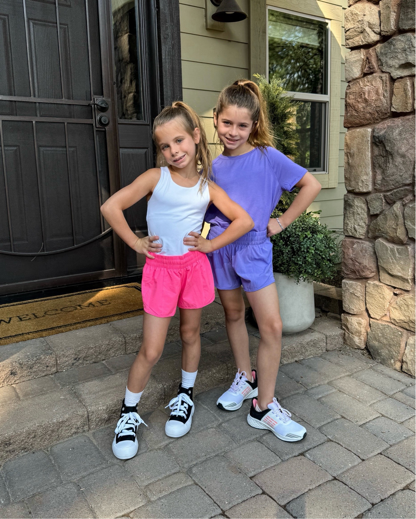 Back to school kids fashion girls outfit ideas from Walmart athletic wear
Shorts and tank (my girls have been wanting these kind of workout tanks for cheer..tts.. need to sz down one in purple top.. super soft! 
Sneakers tts



#LTKFindsUnder50 #LTKBacktoSchool #LTKKids