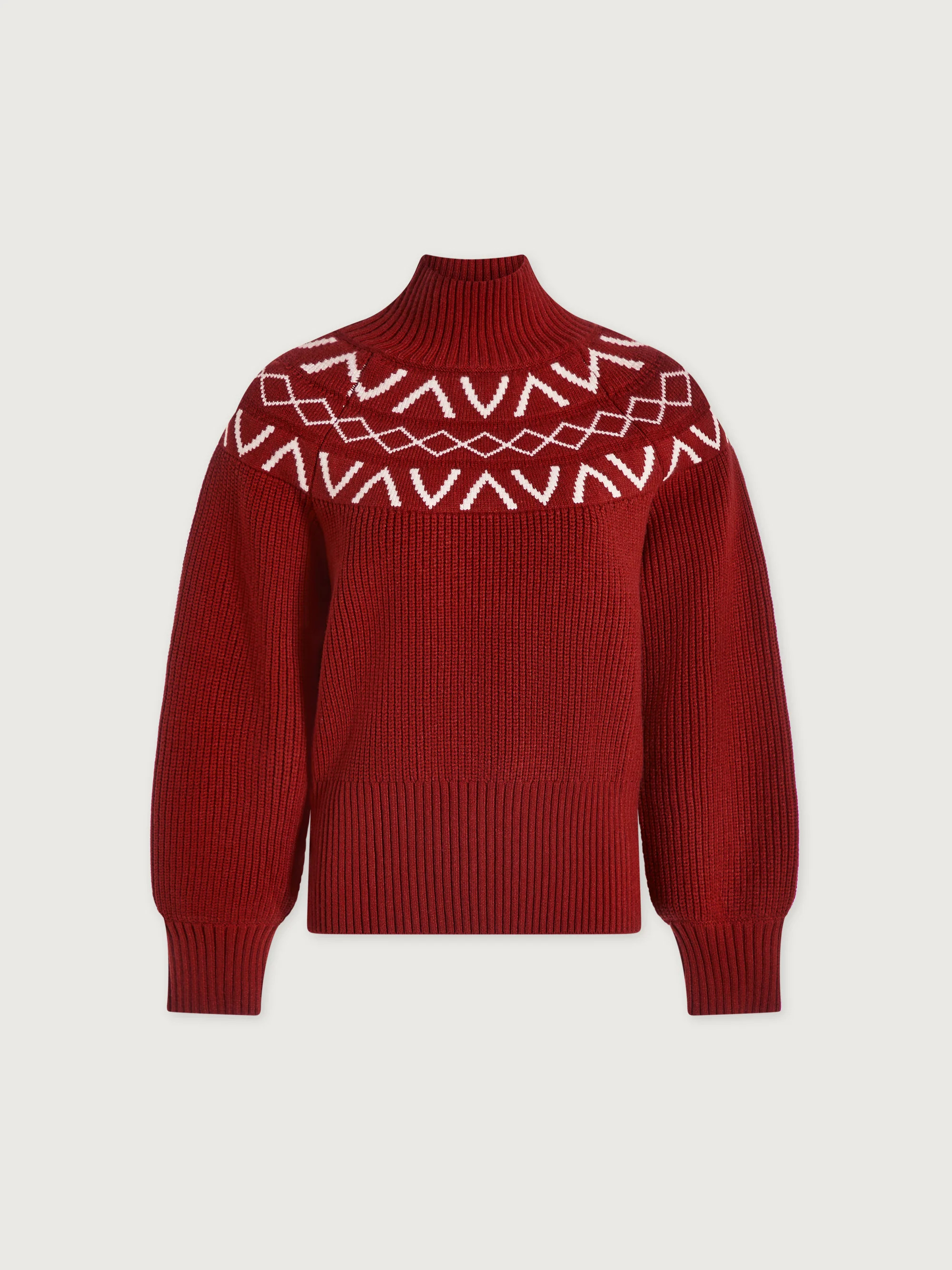 Marcie Fair Isle Yoke Knit | Varley US