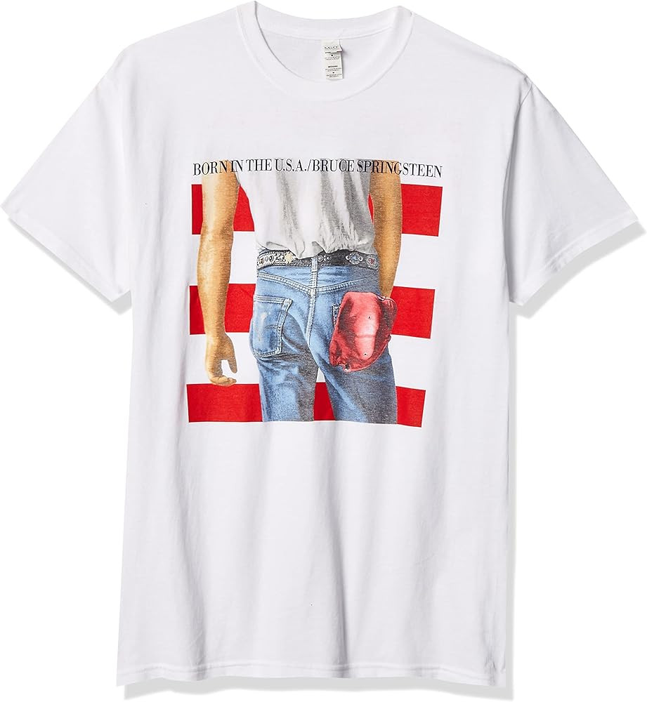 FEA Bruce Springsteen Born in The USA Mens Tee | Amazon (US)