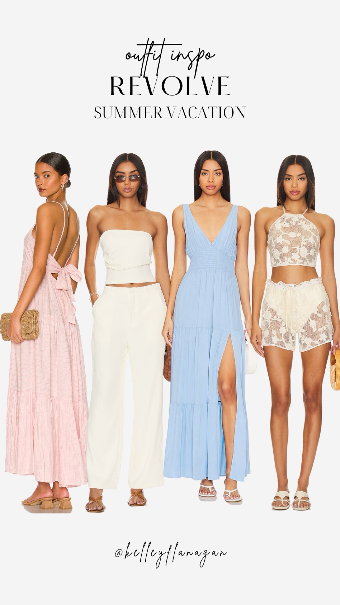 Revolve outfit inspo - summer vacation! Loving these pieces for the warm weather! 

#LTKStyleTip #LTKSeasonal #LTKFindsUnder100