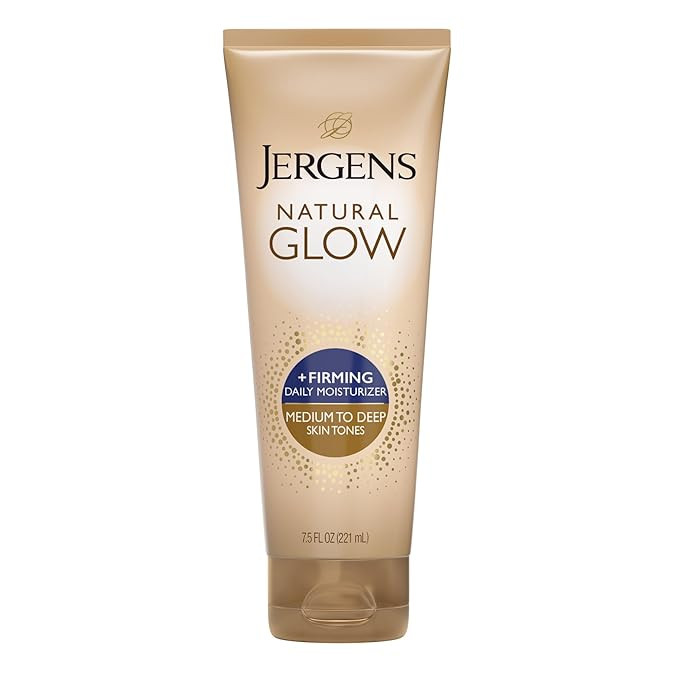 Jergens Natural Glow + Firming Daily Moisturizer Medium to Tan Skin Tones 7.5oz | Amazon (US)