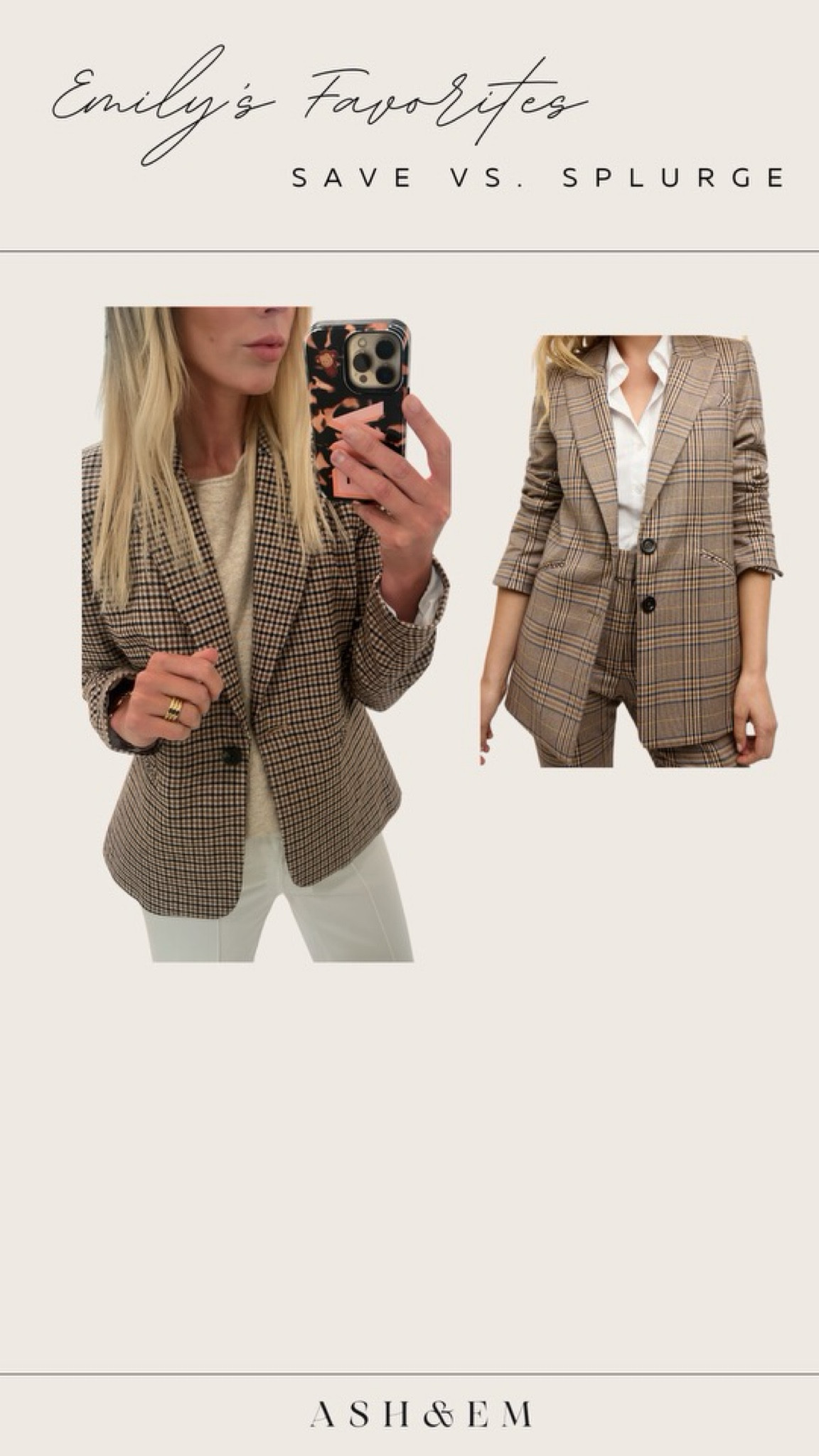 Save vs splurge on this fall blazer??

#LTKFindsUnder100 #LTKSeasonal #LTKStyleTip