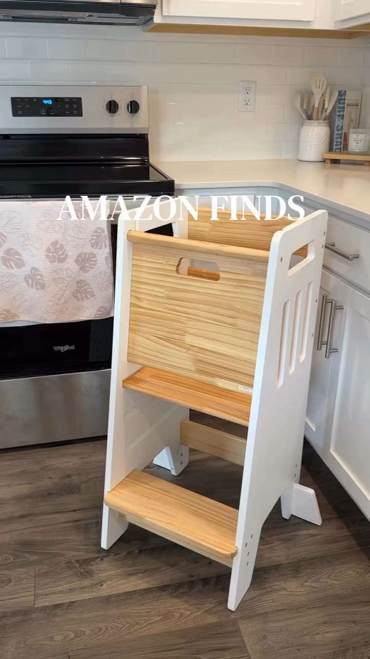 obsessed with this toddler tower