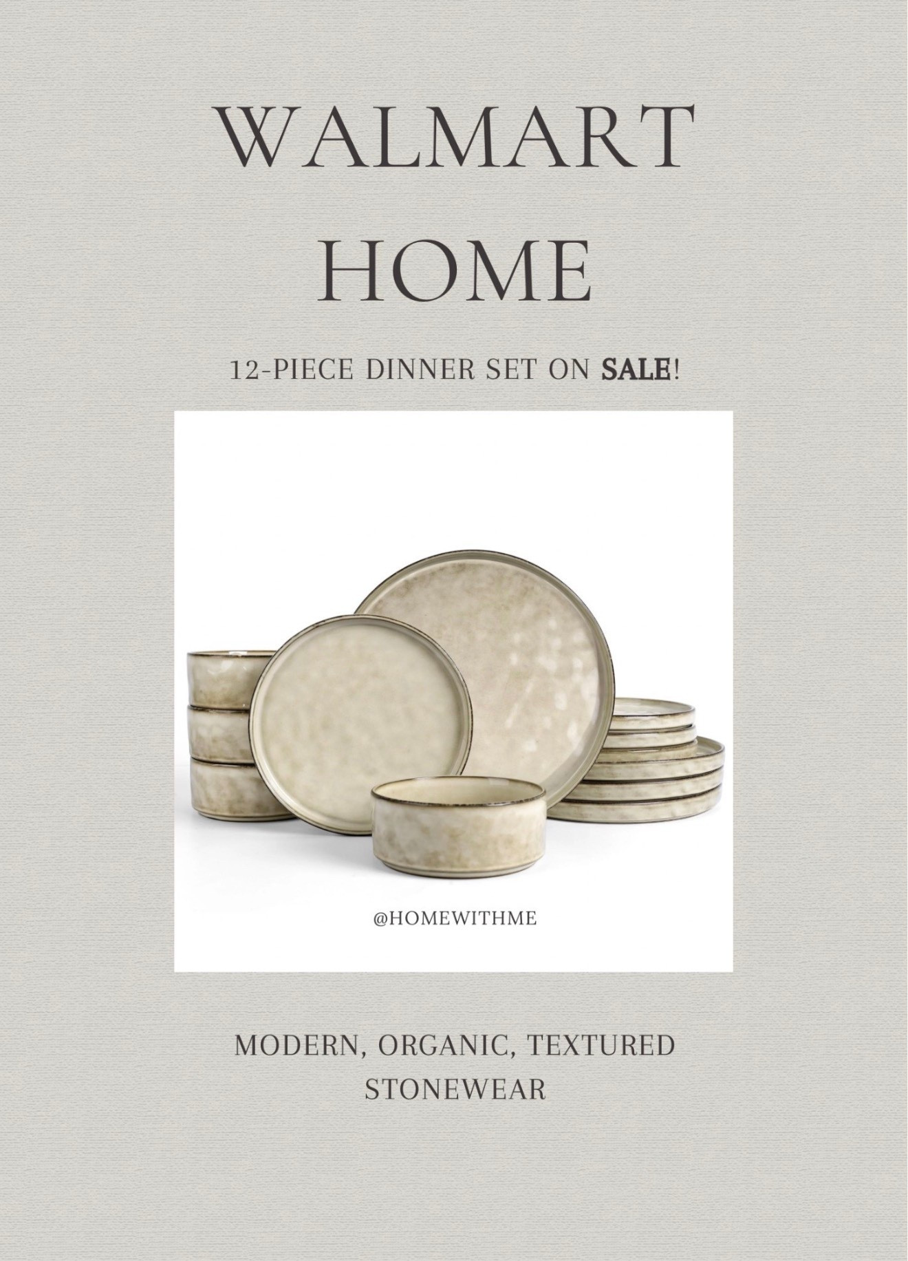 Modern organic dining set under $50! 👏🏻

#LTKSaleAlert #LTKHome