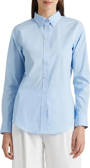 Easy Care Stretch Cotton Shirt | Nordstrom
