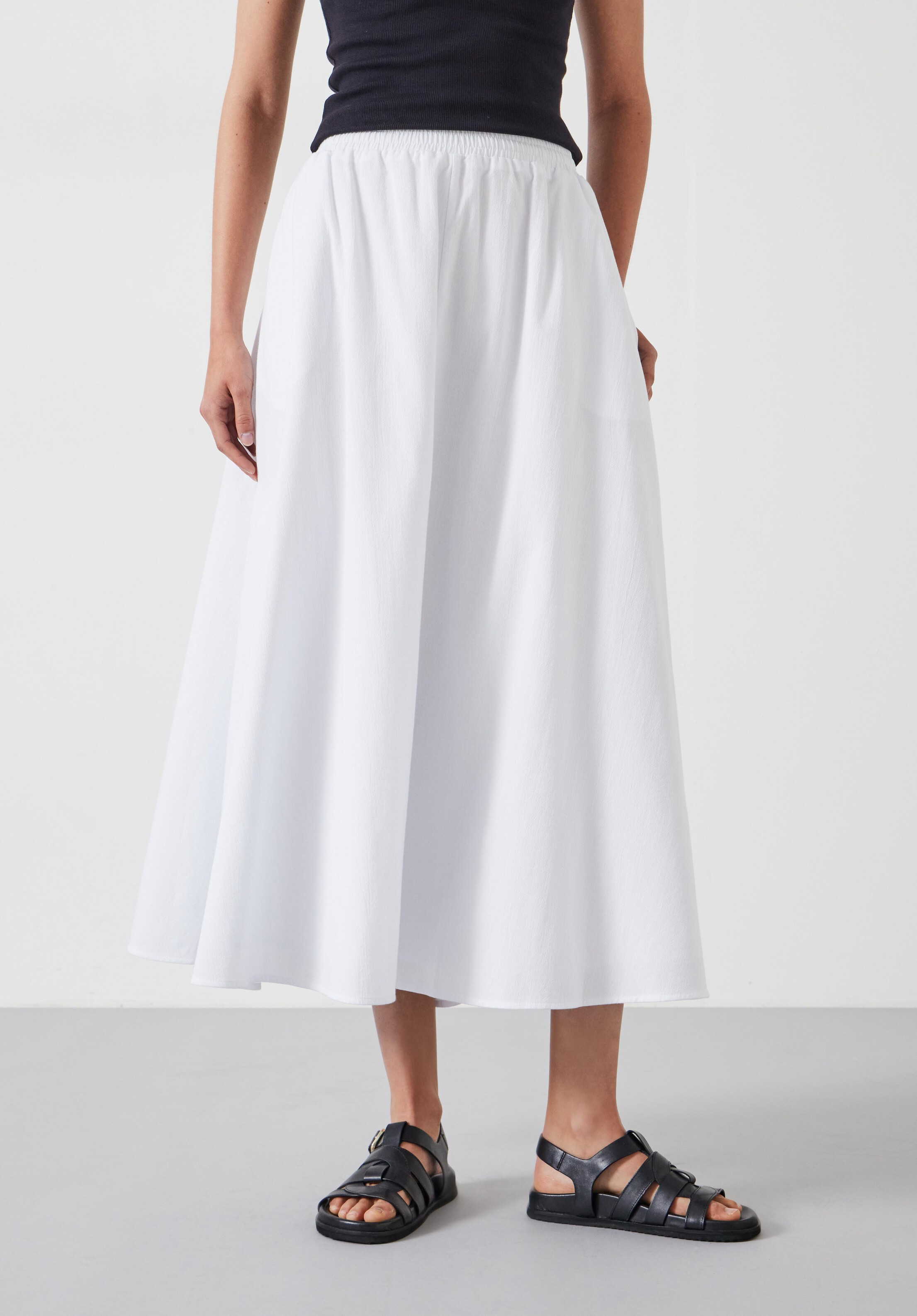 Ishani Maxi Textured Skirt | Hush UK