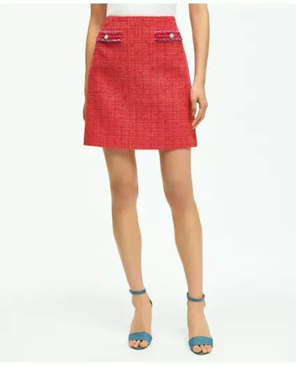 Boucle Tweed Skirt | Brooks Brothers
