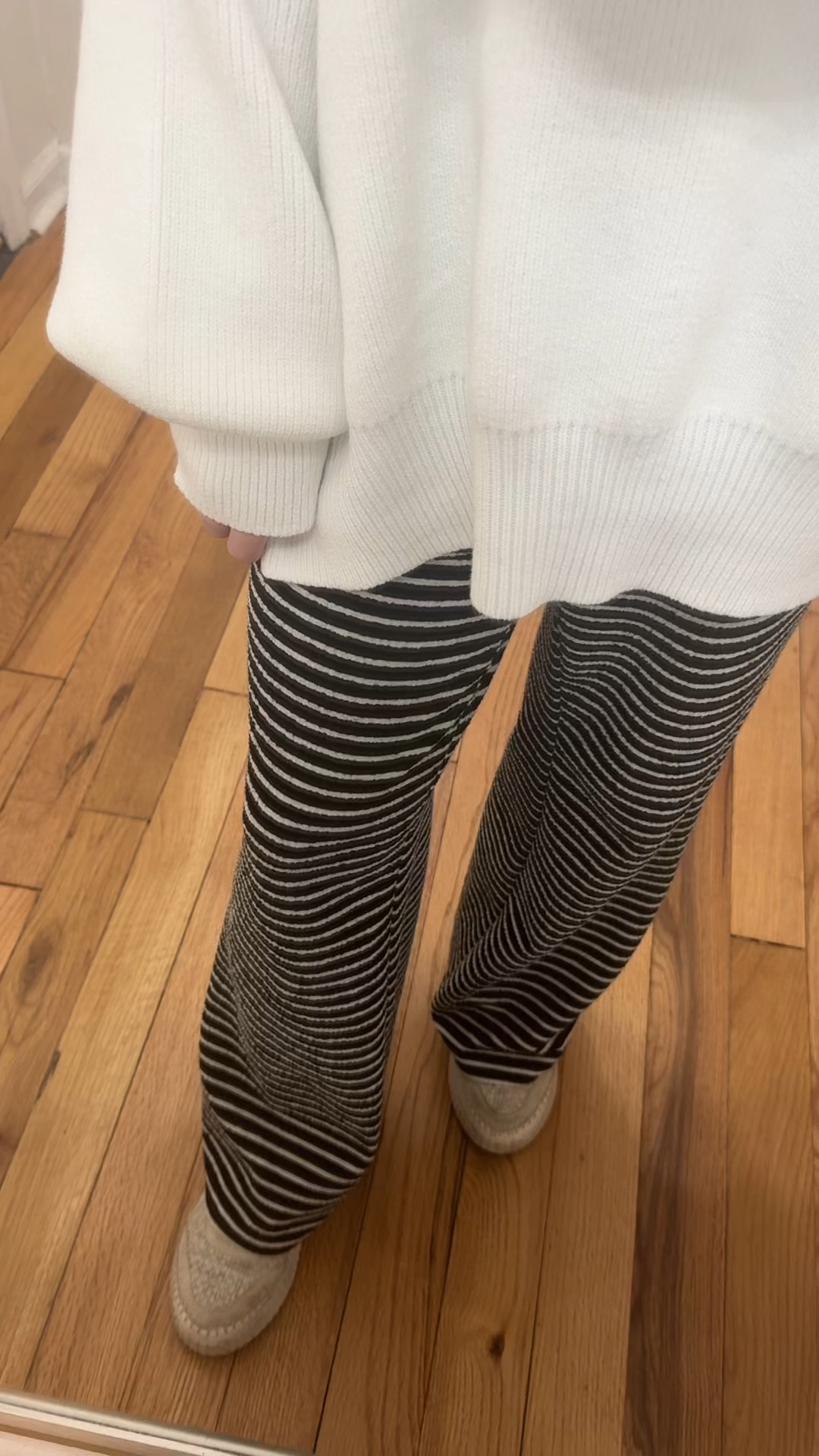 Airport outfit for a quick trip up north! 

Amazon pants, free people sweater, target shoes

#LTKFindsUnder50 #LTKSeasonal #LTKFindsUnder100