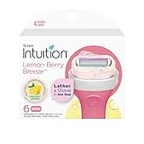 Schick Intuition Refill, Lemon Berry Breeze Razors for Women | Intuition Razor Blades Refill with Or | Amazon (US)