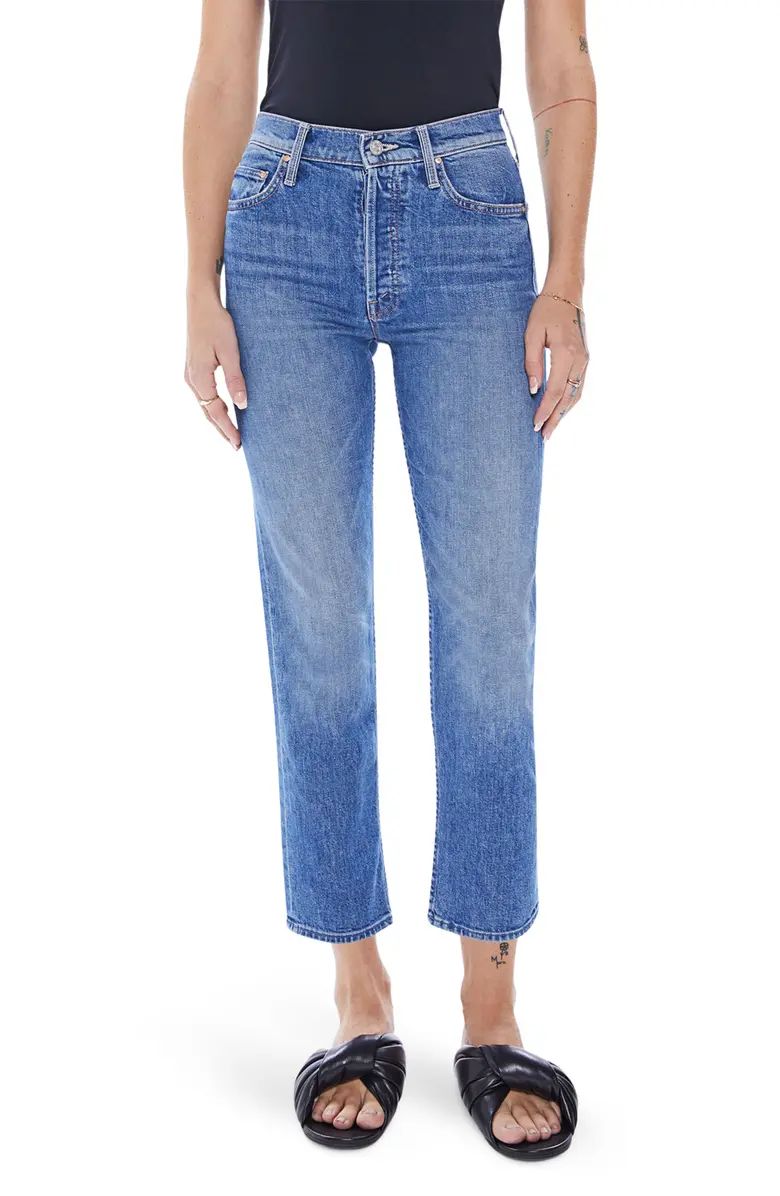 The Tomcat Ripped Crop Straight Leg Jeans | Nordstrom