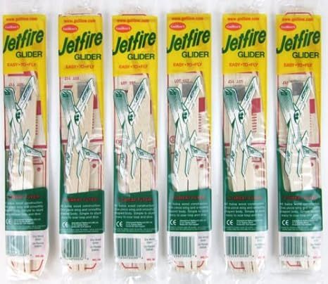 Guillow 6 Jetfire Balsa Wood Toy Flying Airplanes Made in USA | Amazon (US)