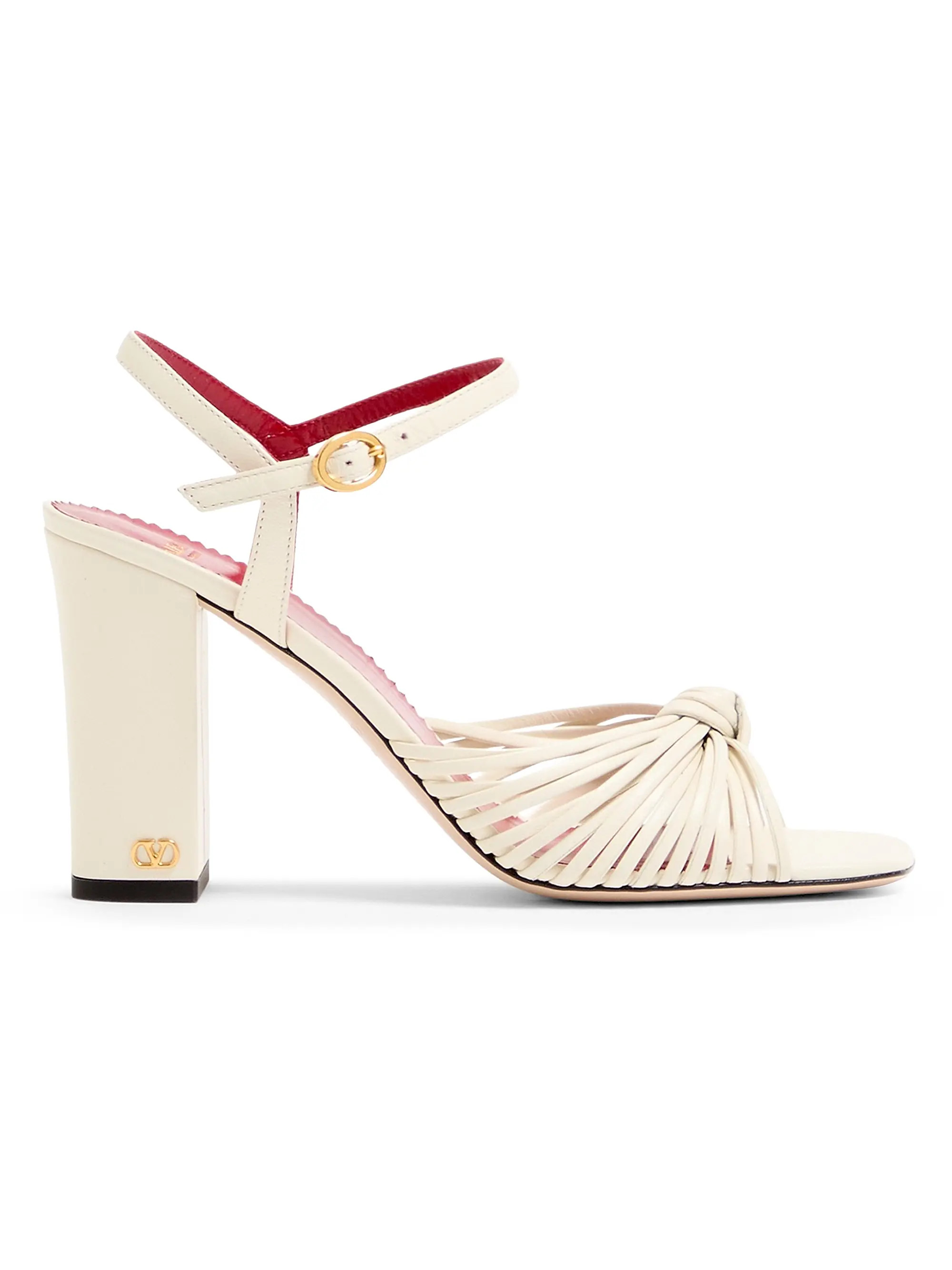 Valentino Garavani Annet Kidskin 90MM Sandals | Saks Fifth Avenue | Saks Fifth Avenue