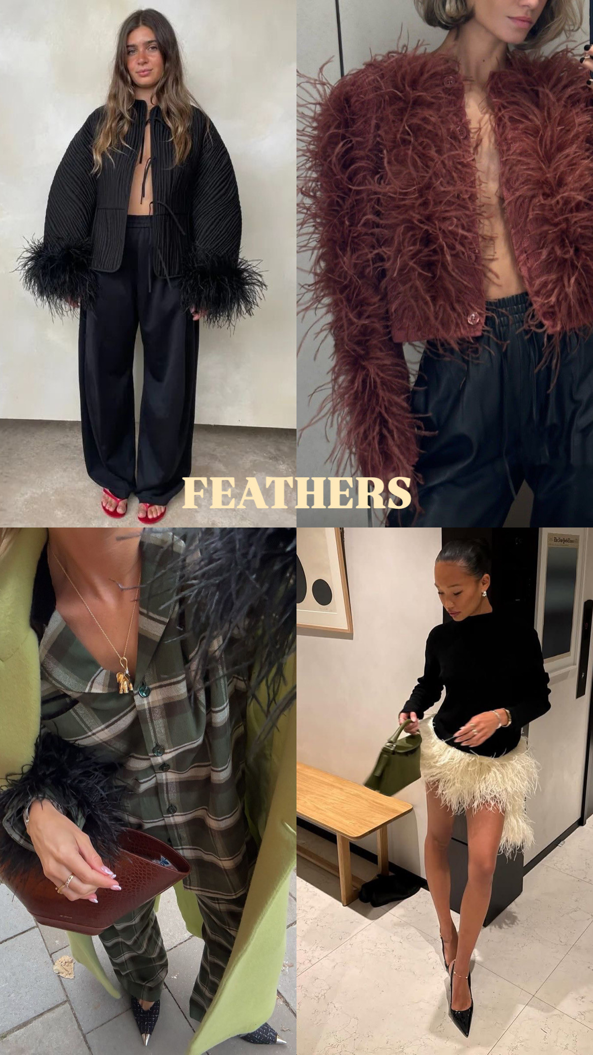 fall trends I'm loving: feathers

#LTKgrwm #LTKootd #LTKSeasonal