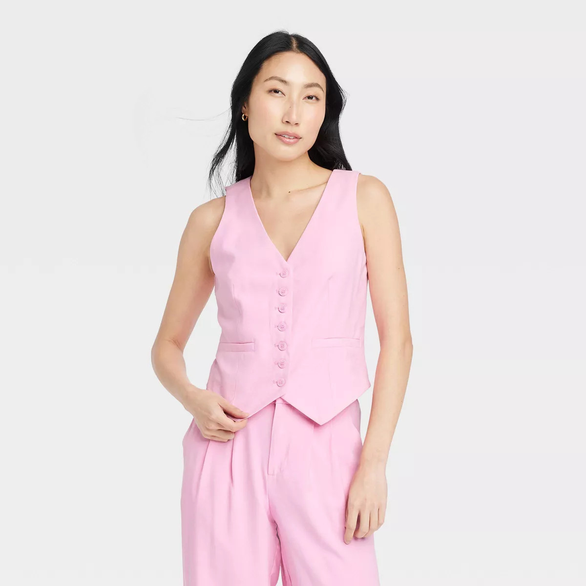 Women's Tailored Suit Vest - A New Day™ | Target