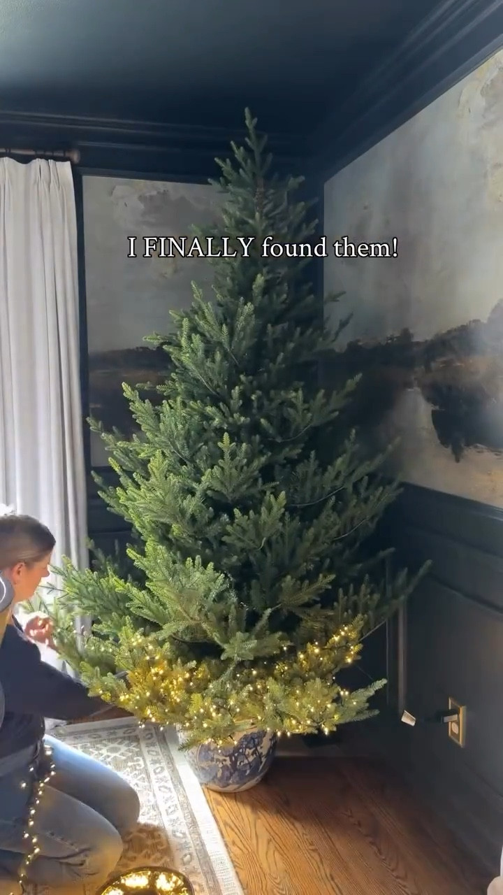 Finally! Cozy golden twinkle lights that don’t look like they belong on an airport runway! ✨ 

Why is it so hard to find Christmas lights that aren’t the blue blinding ones?

Give me all the soft warm glow of the pre-LED days!



(I used 2 164ft strands) 

#christmaslights #christmastree #christmasglow #vintagechristmas



#LTKHoliday