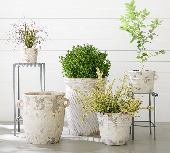 Eclectic Villa Outdoor Planters | Pottery Barn (US)