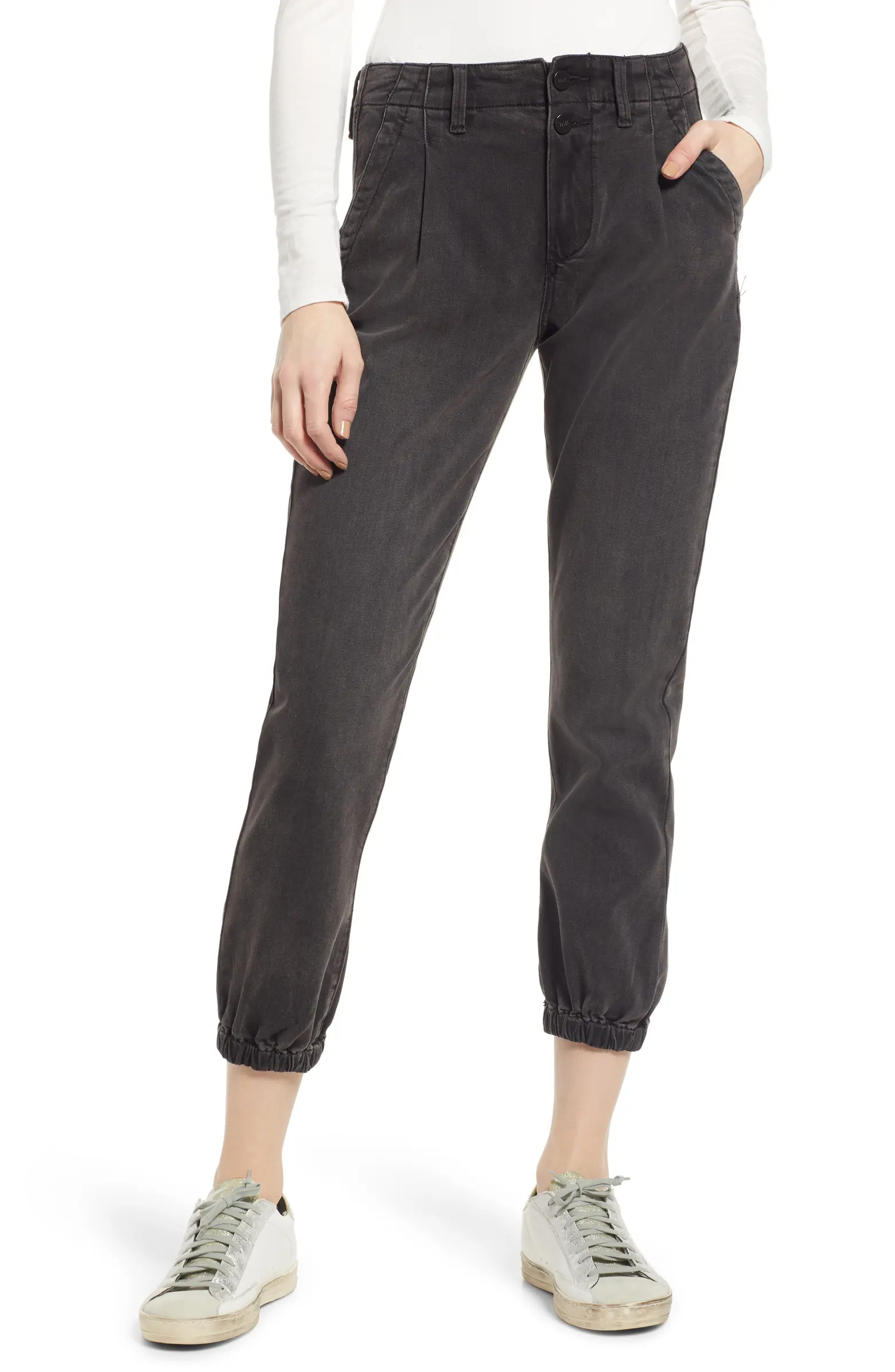 PAIGE Mayslie Pleated Pants | Nordstrom | Nordstrom