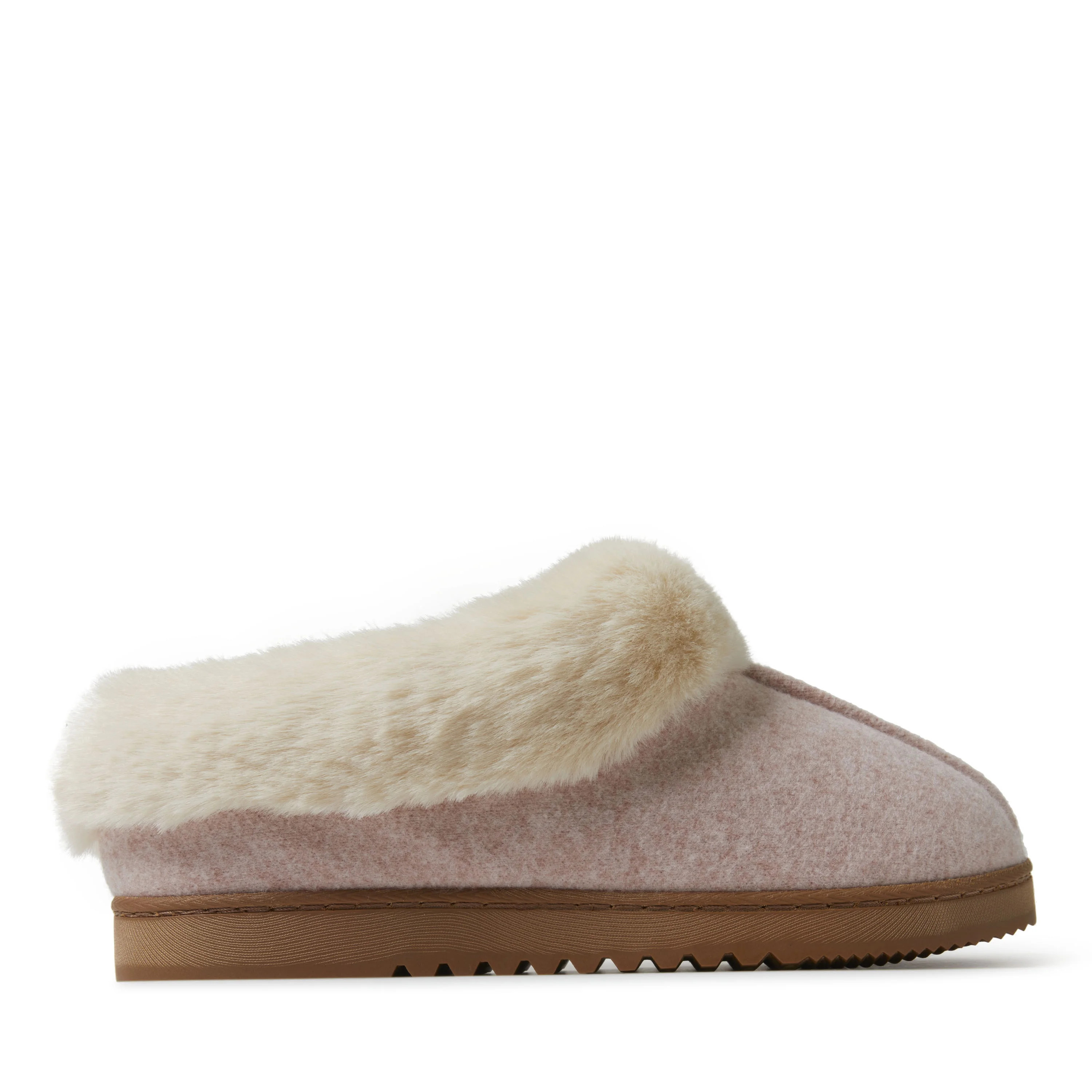 Dearfoams Women's Chloe Soft Knit Clog Slippers - Walmart.com | Walmart (US)