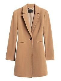 Italian Melton Topcoat | Banana Republic (US)