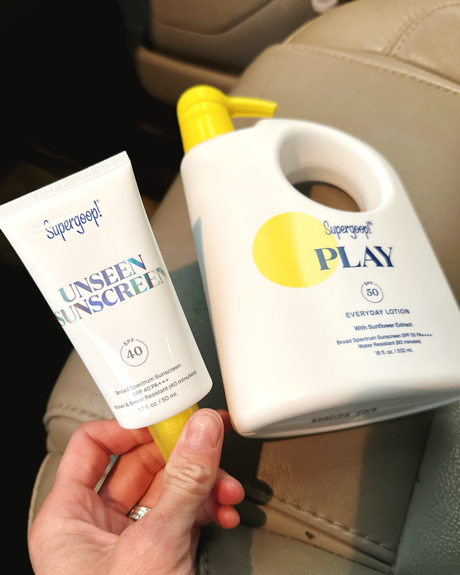 All stocked up on my favorite Sunscreen for the summer with Supergoop ☀️ #sunscreen 

#LTKSeasonal #LTKActive #LTKfamily