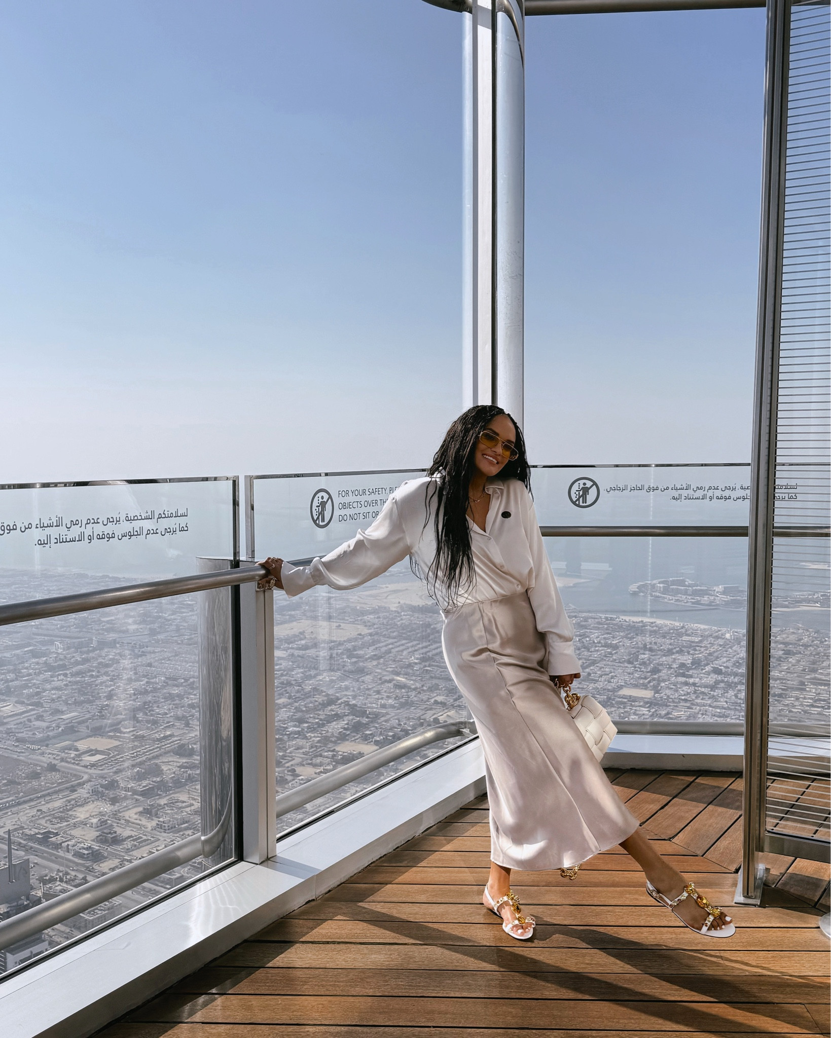 Zara skirt and shirt 🫶🏽 Dubai burj Khalifa! 

#LTKSeasonal #LTKWorkwear #LTKTravel