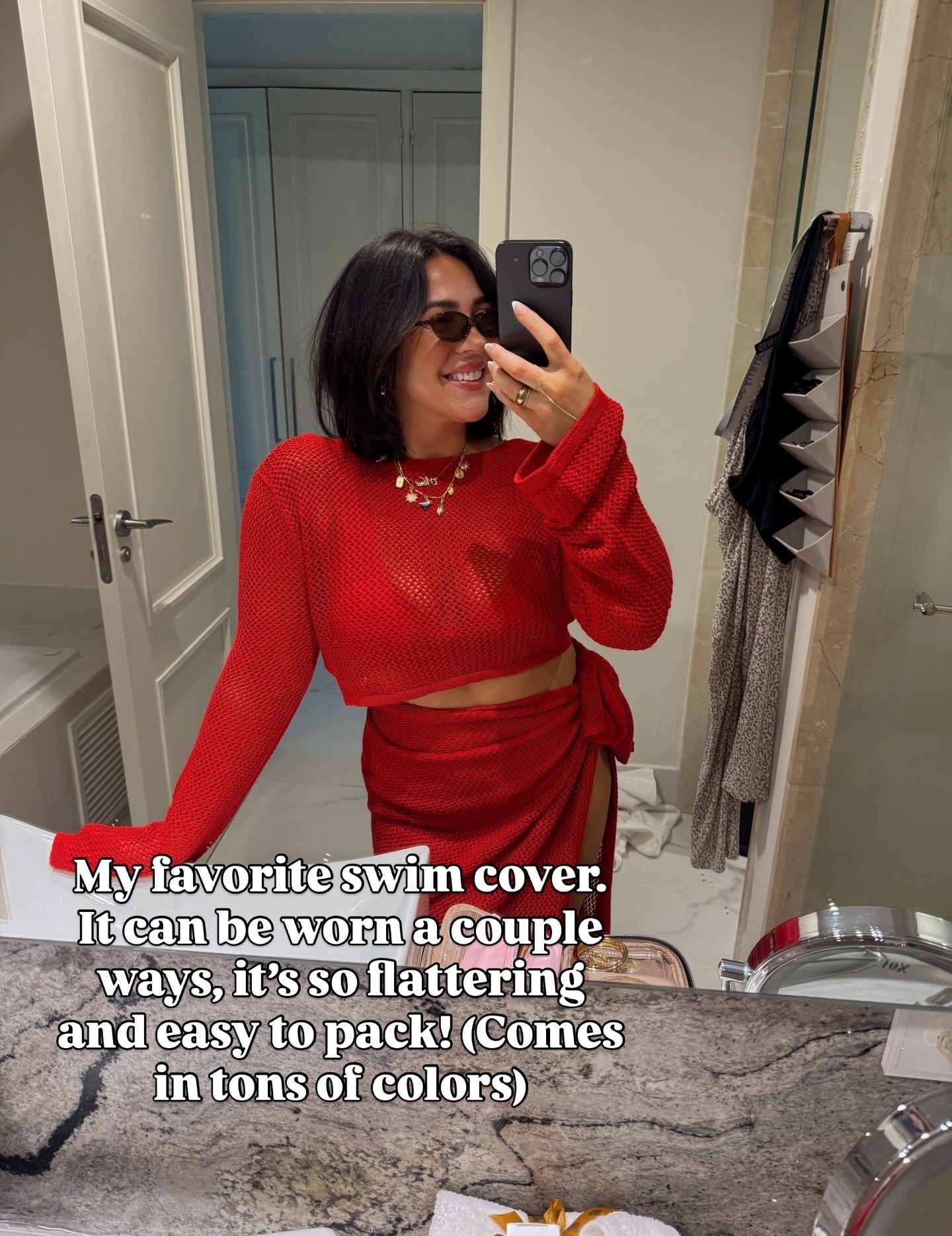 This Amazon swimsuit and coverup combo was my go-to during summer and vacation. Can be worn two ways! So cute. 

#LTKMidsize #LTKFindsUnder50 #LTKootd