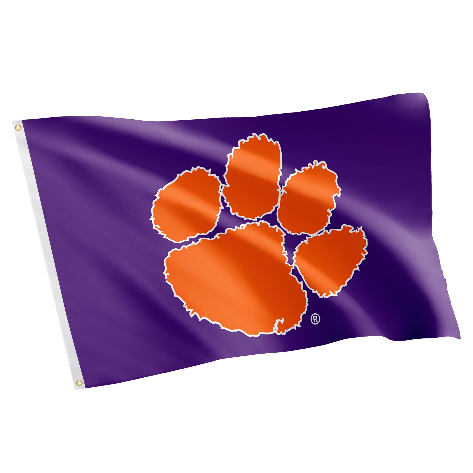 Desert Cactus Clemson University CU Flag - 3 x 5 Feet Tigers Banner, Indoor/Outdoor Durable Fabri... | Amazon (US)