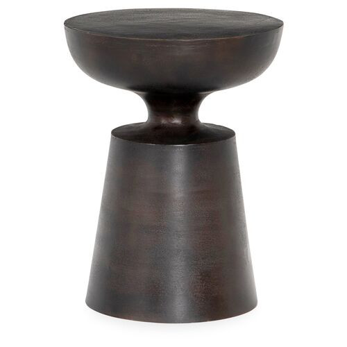 Jaxon End Table, Antique Rust | One Kings Lane