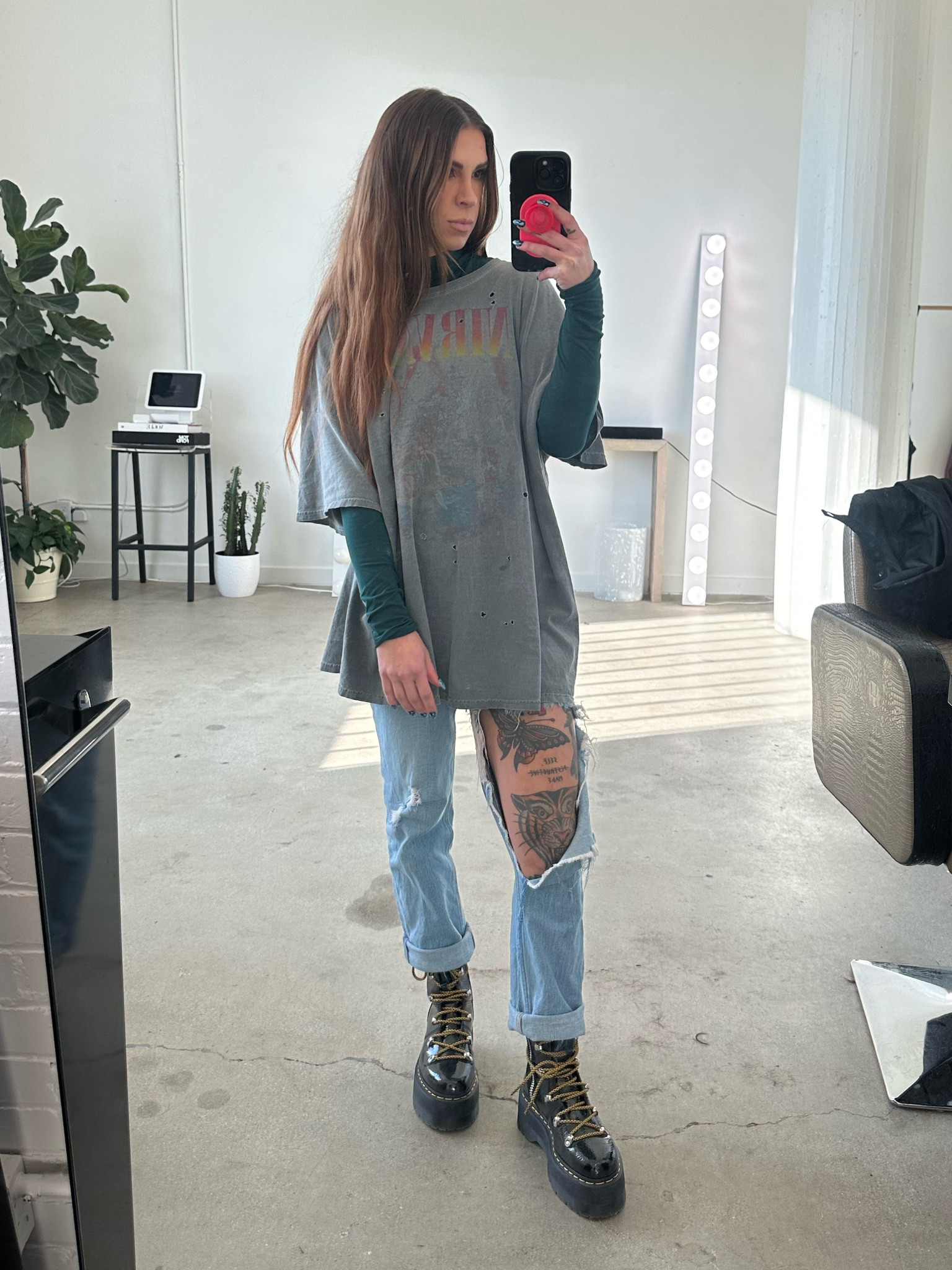 #edgygirl #tattoogirlstyle #turtleneck 

#LTKstyletip #LTKshoecrush #LTKSeasonal