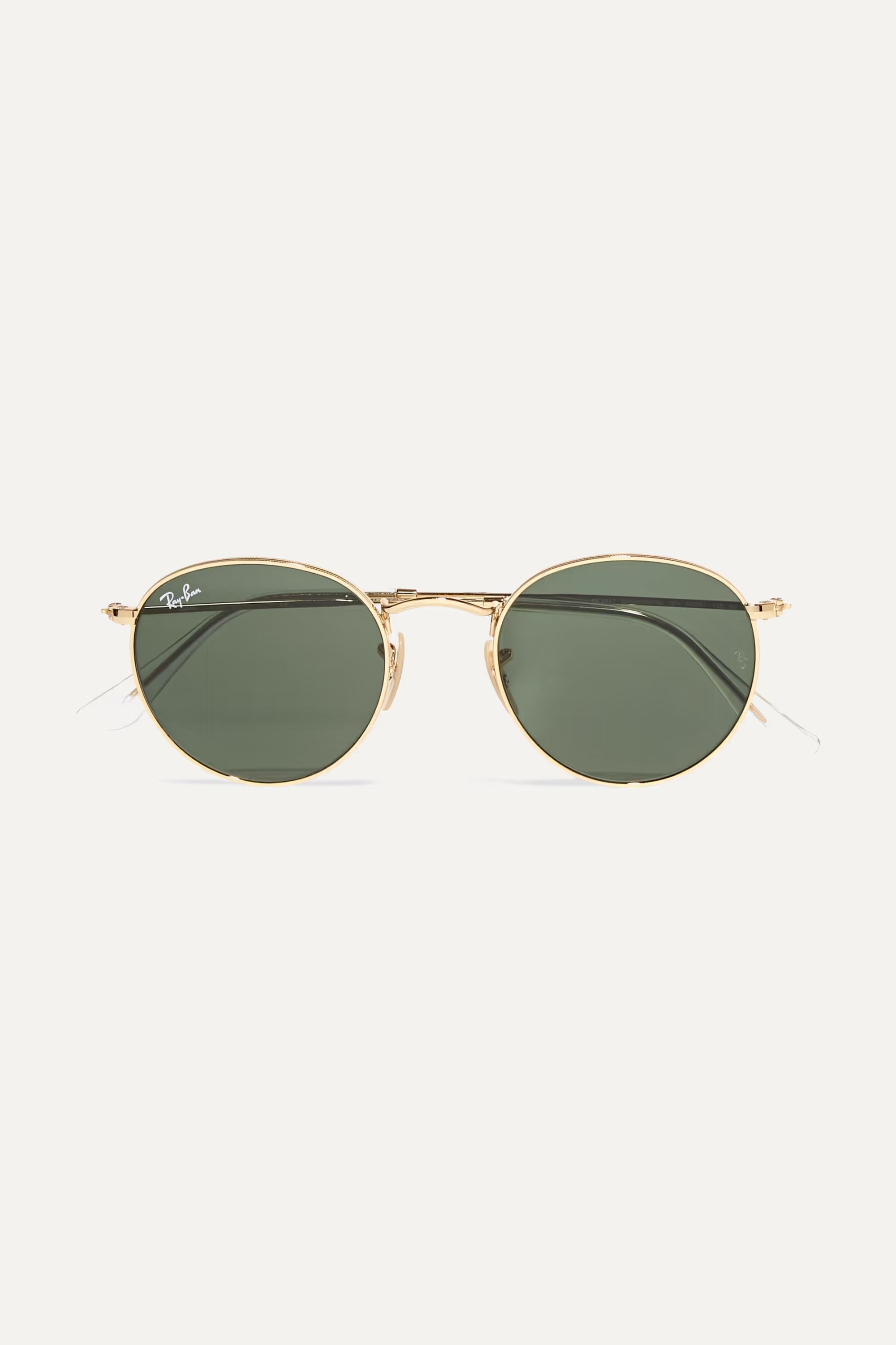 Round-frame gold-tone sunglasses | NET-A-PORTER (UK & EU)