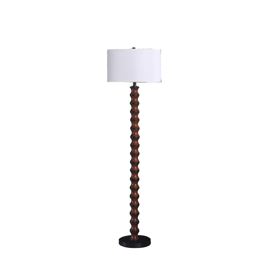 61 In. Coastal Littoral Wood Insp Floor Lamp - Bed Bath & Beyond - 35652267 | Bed Bath & Beyond
