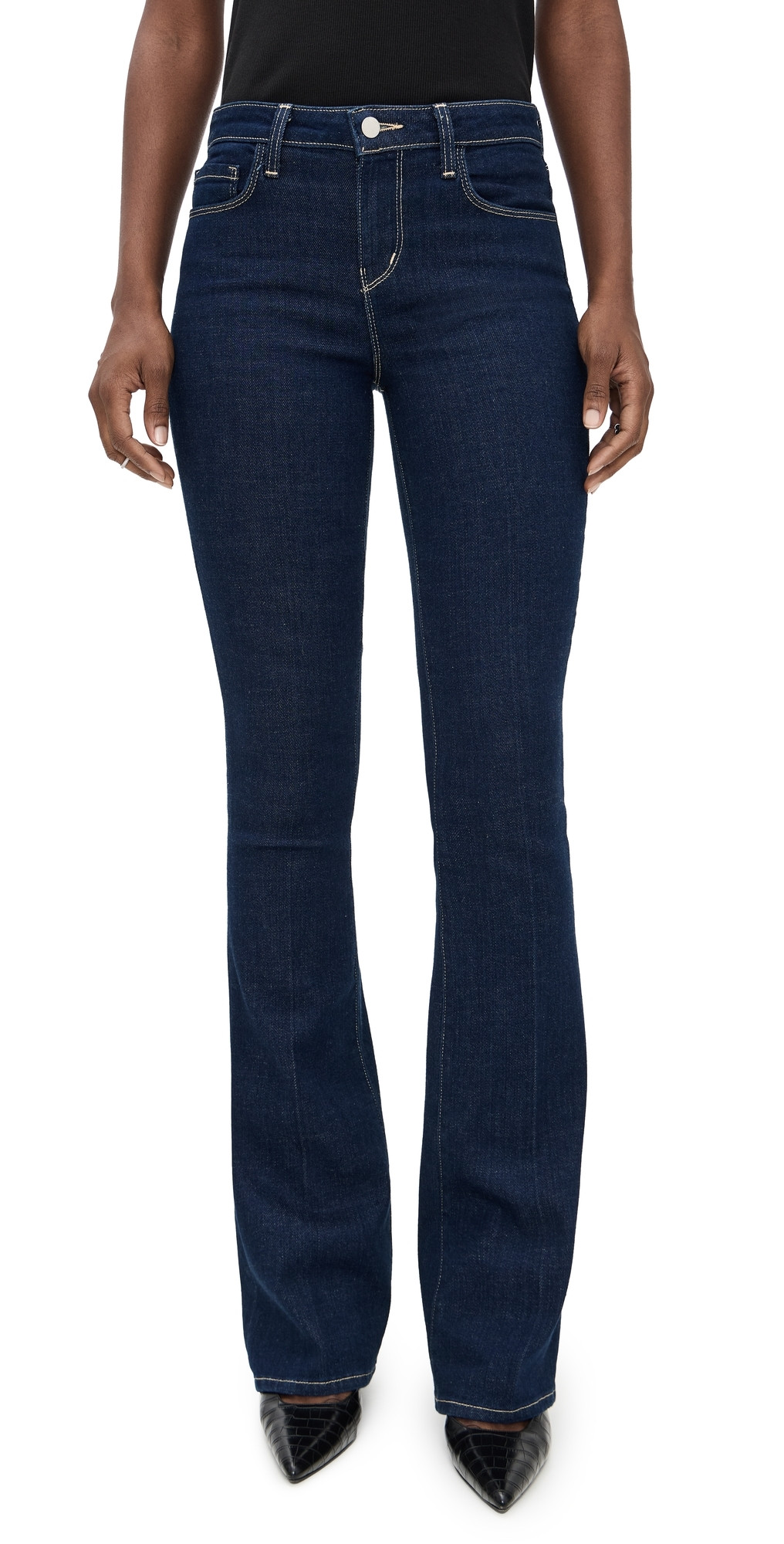 L'AGENCE Selma Sleek Baby Boot Jeans Koval 30 | Shopbop