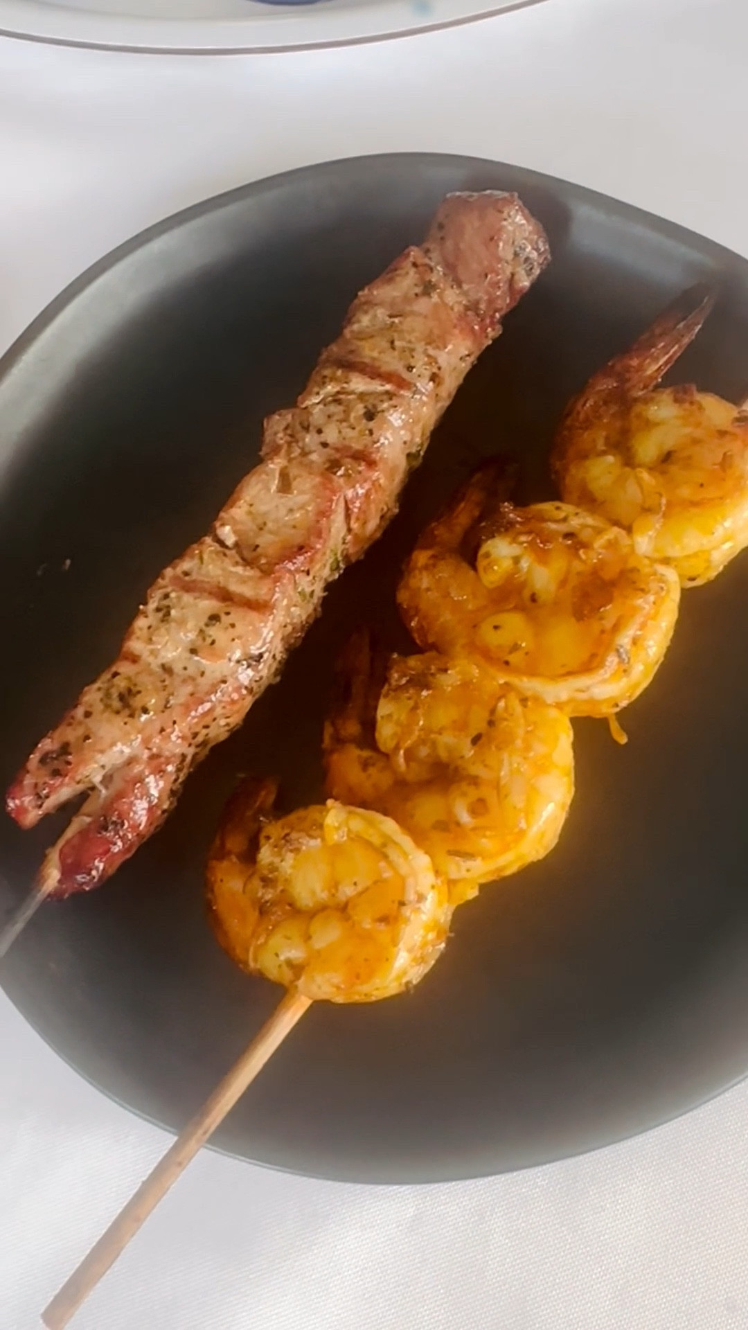 Love, sometimes, looks like this — grilled skewers, a simple plate, and a quiet moment at home.

It’s never just the food. It’s the way you sit down, slow down, and actually enjoy it.

Keeping it simple always feels better.

#tabletop #diningathome #kitchenmoment #plates #tableware #homevibes #simpleliving #everydaymoments

#LTKvlog #LTKdayinmylife #LTKHome