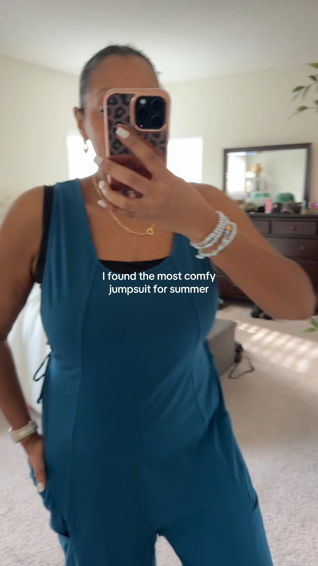 Super comfy jumpsuit for summer wearing size large 

#LTKootd #LTKMidsize #LTKmomlife