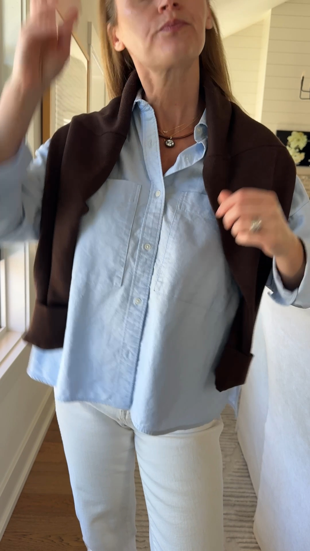 Top size XS
Sweater size small
Jeans size 25

#LTKdayinmylife #LTKgrwm #LTKootd
