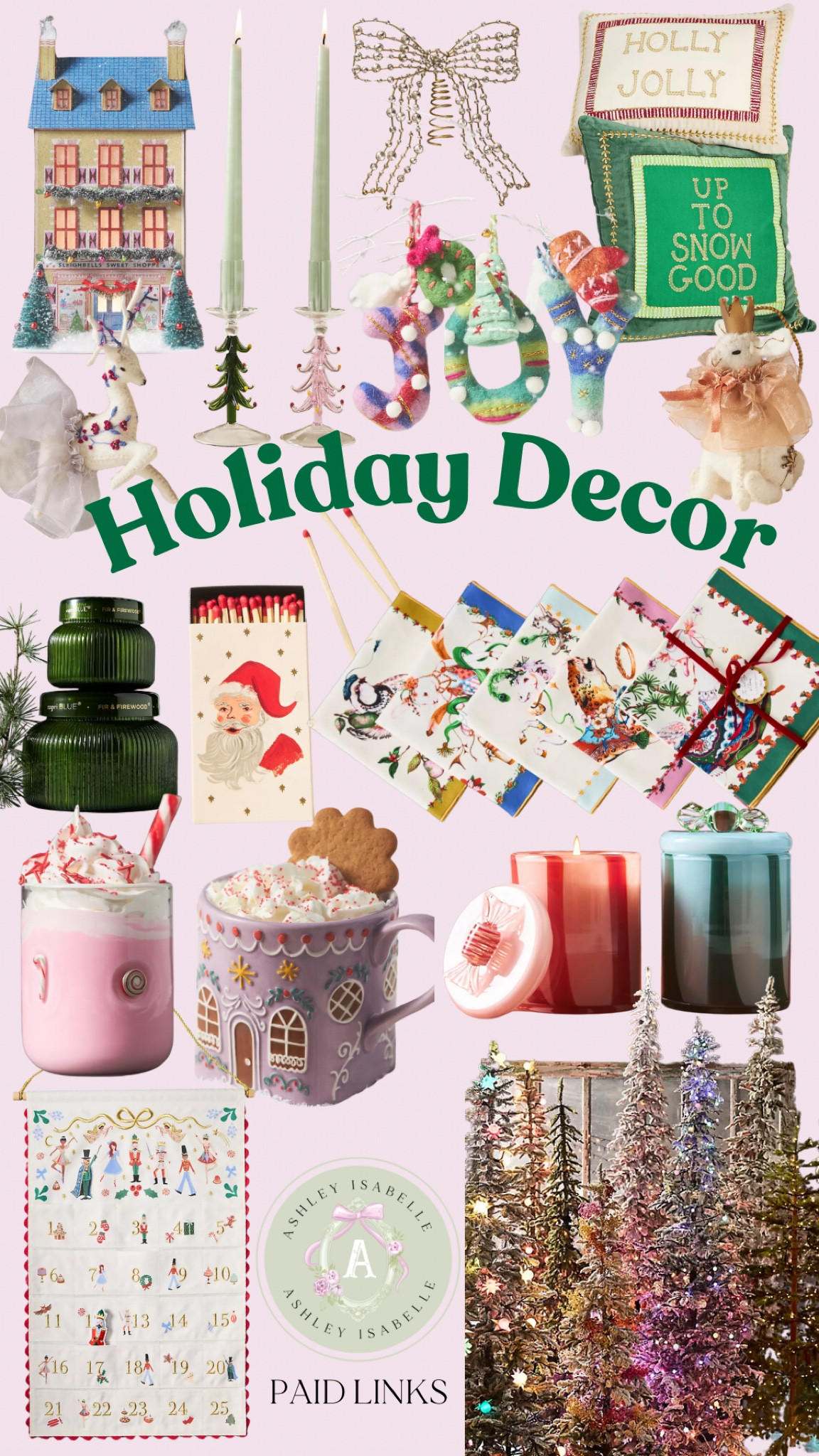 Holiday Decor Finds
Christmas decor, pink 

#LTKParties #LTKHoliday #LTKSeasonal